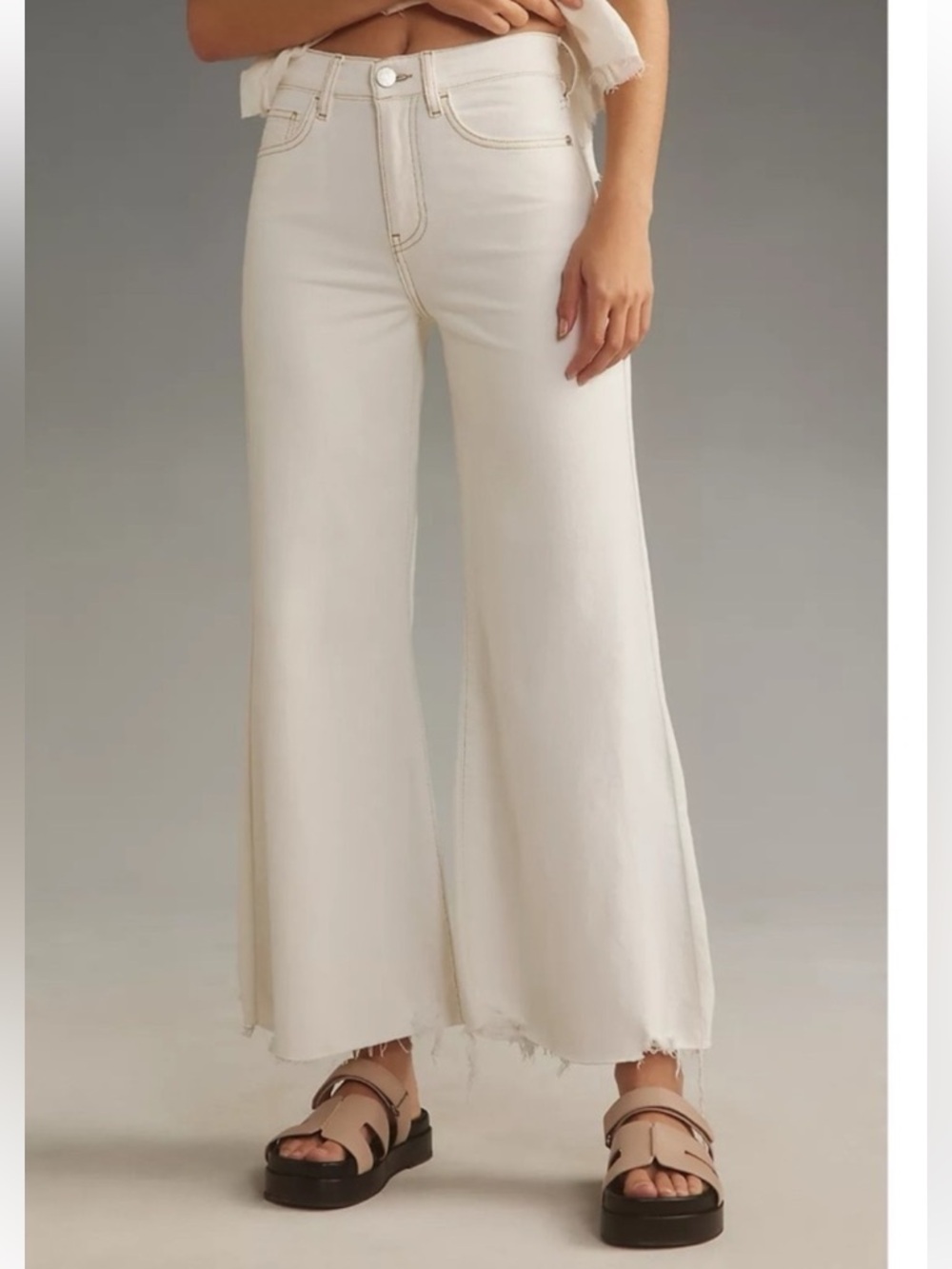 Frame Le Palazzo Crop Jeans